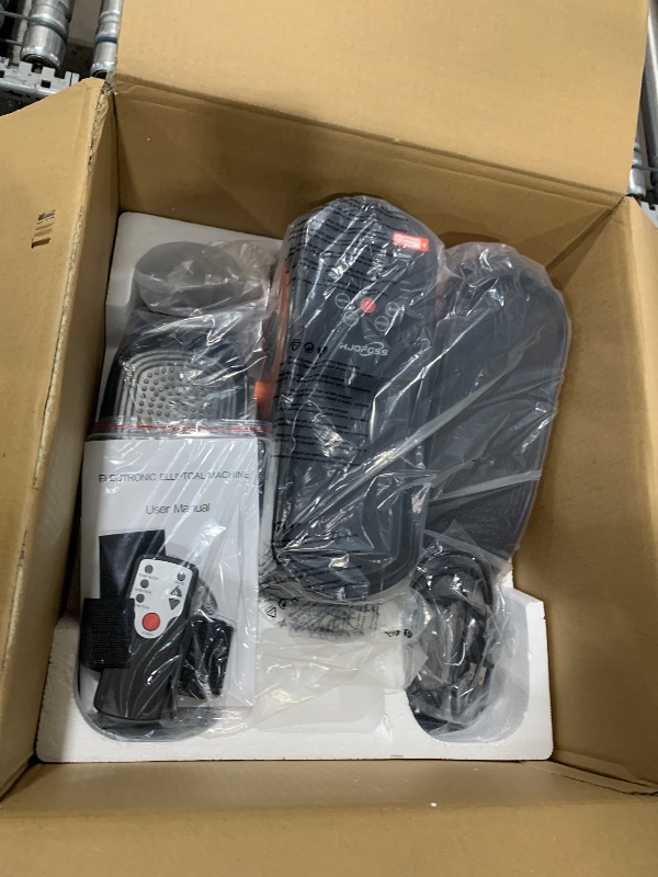 Photo 1 of ***PARTS ONLY ITEM*** Under Desk Elliptical Machine, Ellipse Leg Exerciser as Seen on Tv for Seniors Adults with 12 Adjustable Speed, Quiet & Portable Seated Pedal Exerciser with Remote Control & Non-Slip Foot Straps