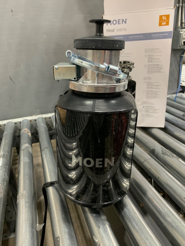 Photo 1 of **Parts Only** Moen Host Series Disposer with Control Activation 3/4 HP Garbage Disposal with Sound Reduction, Power Cord Included, GXB75C