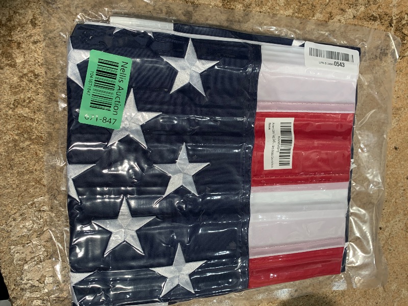 Photo 1 of American Flag 3x5 FT Outdoor - American Flag Heavy Duty 3x5,All Weather Sewn Stripes Embroidered Stars…