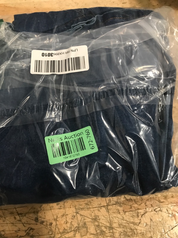 Photo 1 of Allegra K Women's Denim Shirt Dress Collar Short Sleeve Belted Button Up Jean Dresses Medium Blue