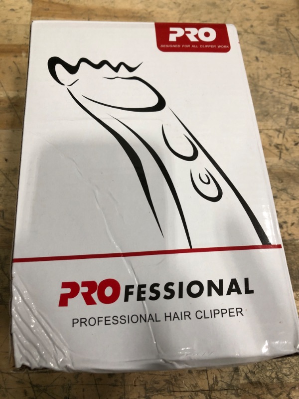 Photo 1 of Dog Grooming Kit Clippers, Low Noise, Electric Quiet, Rechargeable, Cordless, Pet Hair Thick Coats Clippers Trimmers Set, Suitable for Dogs, Cats, and Other Pets (Gold)