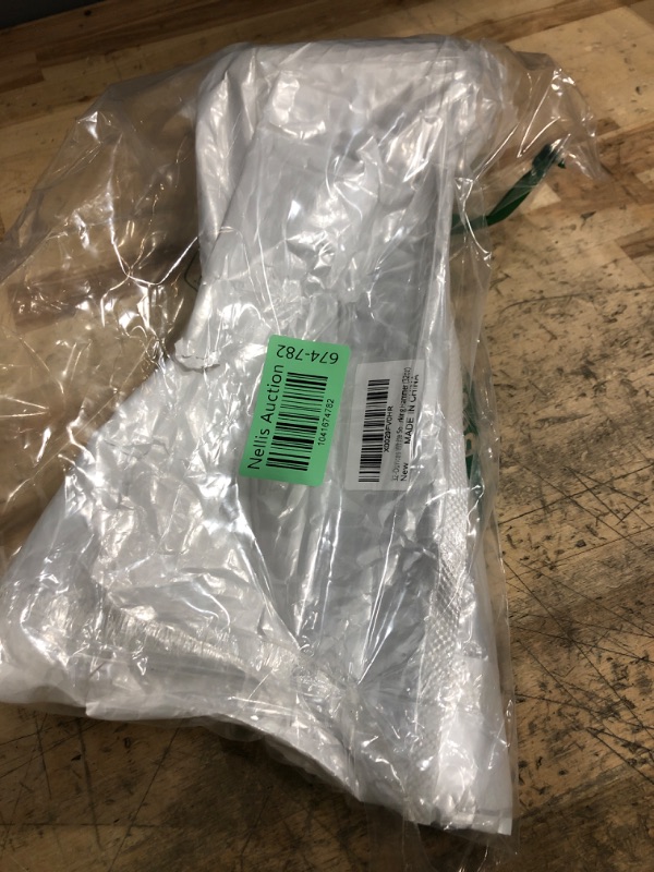 Photo 1 of 32-Ounces White Solid Rubber Mallet, Fiberglass Handle with Soft Rubber Grip, Total Weight 2.6LB, Non Marking Hammer (32oz)