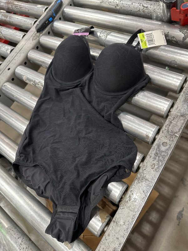 Photo 1 of Bali womens Ultra Light Briefer Fajas Df6552 Shapewear Bodysuit, Black, 36B US