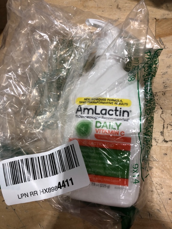 Photo 1 of AmLactin Daily Vitamin C Lotion - 7.9 oz Body Lotion with 7% Lactic Acid - Skin-Brightening Exfoliator and Moisturizer for Dry Skin