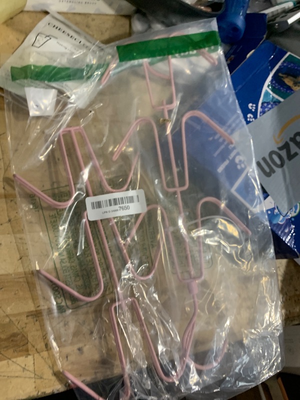 Photo 1 of ***(NO RETURNS OR REFUNDS/ FOR PARTS ONLY/ NON FUNCTIONAL)***
ZEDODIER Purse Hanger Organizer for Closet, 2 Pack Hanging Bag Holder, Keeping Purses Visible and in Good Condition, Metal Handbag Storage Hook Backpack Rack Space Saving Hanger, Pink