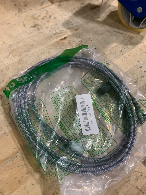 Photo 1 of AINOPE 240W USB C to USB C Cable Right Angle [10FT] C to C Cable Fast Charging,USBC to USBC Charger Cord Type C Fits iPhone 16 15 Pro Max Plus,MacBook,iPad Pro,Samsung Galaxy S25,Pixel,All Devices