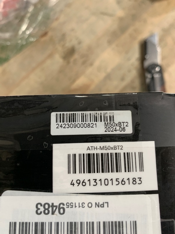 Photo 1 of Audio-Technica ATH-M50xBT2 Wireless Over-Ear Headphones, Black 