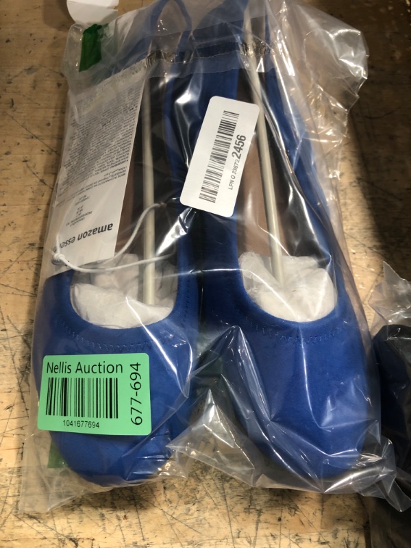 Photo 1 of Amazon Essentials Women's Belice Ballet Flat, Dark Blue, 9