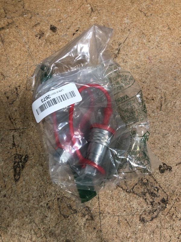 Photo 1 of 1/4” Ag ISO 5675 Hydraulic Quick Connect Pioneer Style Couplers, 1/4” NPT Thread, 2 Sets