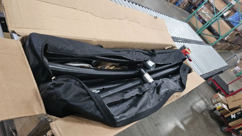 Photo 1 of ***PARTS ONLY**EVLIQUIL Double Hammock with Stand Included 450lb Capacity Space Saving Steel Stand,Premium Carry Bag Included,Suit for Outside,Indoor,Yard,Camping(Tropical).