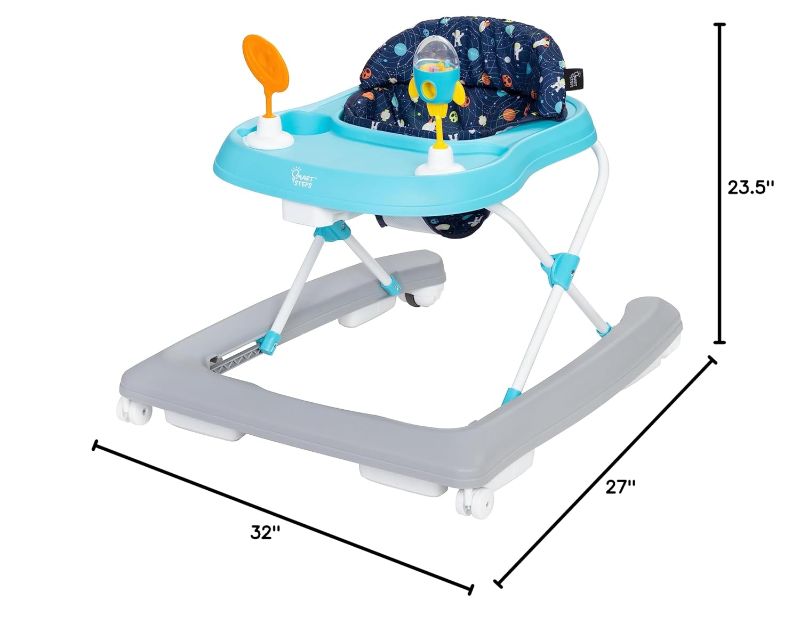 Photo 1 of (MISSING ACCESSORIES) (SIGNS OF USE)  Smart Steps® Trend Activity Walker, Space Walk Navy