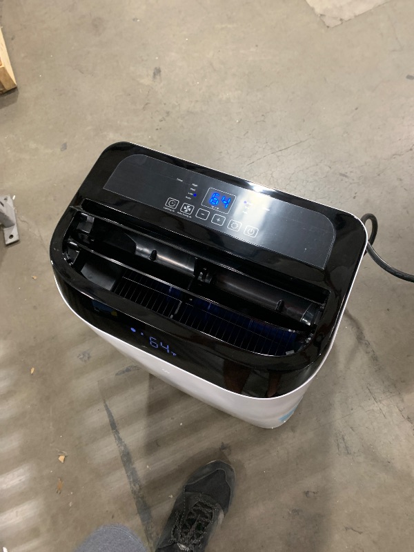 Photo 1 of 12,000 BTU Portable Air Conditioner Cools Up to 500 Sq.Ft, 3-IN-1 Energy Efficient Portable AC Unit with Remote Control & Installation Kits for Large Room, Campervan, Office, Temporary Space