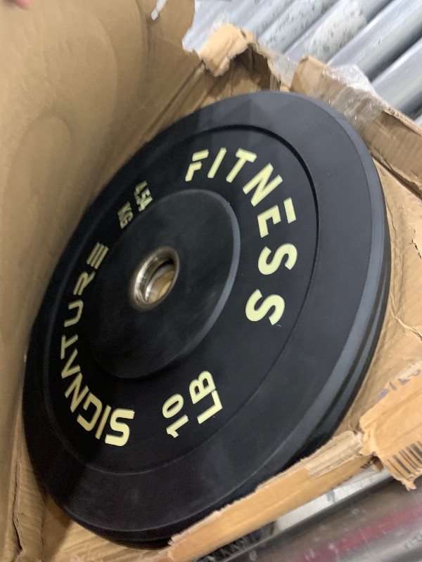 Photo 1 of ************ONLY 2 PLATES***********

Fitvids Olympic Bumper Plates Set, 2" Weight Plates for Strength Training & Weightlifting,  (10LB)