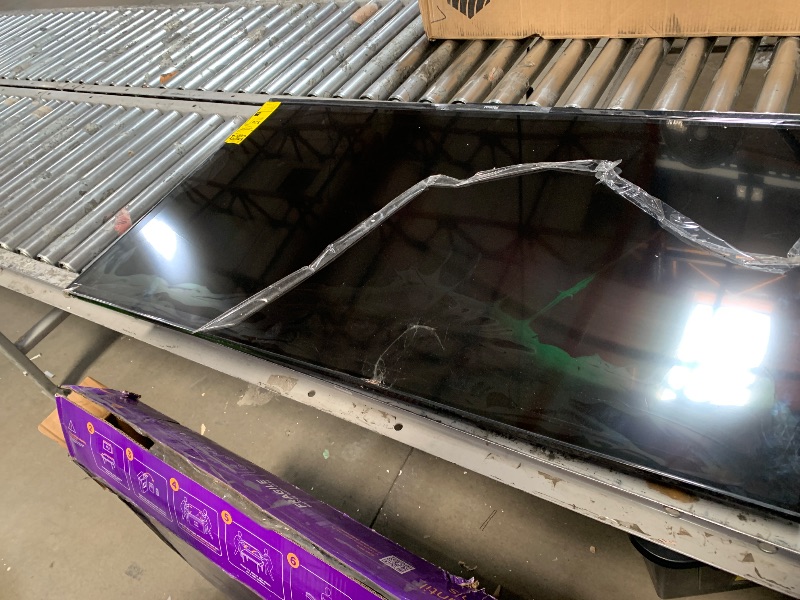 Photo 1 of ***************SCREEN DESTROYED, NON-FUNCTIONAL, FINAL SALE*********************

Roku Smart TV – 43-Inch Select Series 4K HDR RokuTV with Roku Enhanced Voice Remote, Brilliant 4K Picture, Automatic Brightness, & Seamless Streaming – Live Local News, Spor