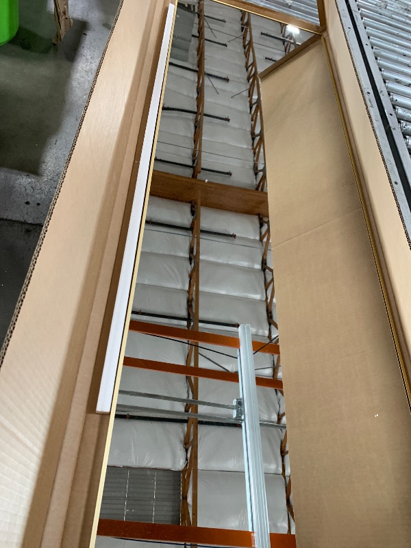Photo 1 of ****************MIRROR DOES NOT HAVE A CURVED TOP****************

OLIXIS Arched Full Length Mirror 64"x21" for Bedroom, Full Body Mirror with Stand, Hanging or Leaning for Wall, Aluminum Alloy Thin Frame Floor Standing for Living Room, Tall, Gold-Arched