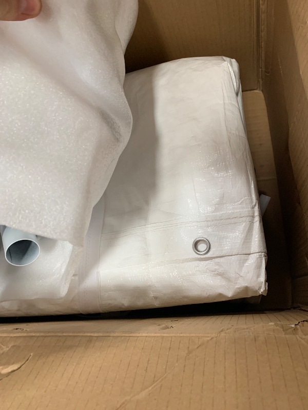 Photo 1 of ***************INCOMPLETE ITEM, THIS IS ONLY BOX 1 OUT OF 3******************* 

YITAHOME 16x32 ft Outdoor Heavy Duty Party Tent Wedding Event Shelters Upgraded Galvanized Canopy with Large White Roof, Removable Sidewalls & 3 Storage Bags