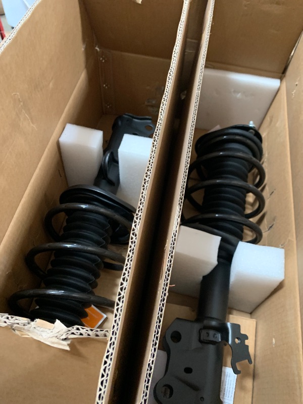 Photo 1 of ***************ONLY INCLUDES THE  STRUTS****************

TRQ Front and Rear Suspension Kit Ball Joint Complete Strut & Coil Spring Assembly Control Arm Shock Absorber Sway Bar Stabilizer Link Compatible with 10-15 Toyota