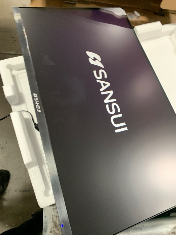 Photo 1 of SANSUI Monitor 24 Inch 100Hz PC Monitor, HDMI VGA Ports VESA Mount, FHD Computer Monitor Ultra-Slim Ergonomic Tilt Eye Care for Home Office (ES-24F2, HDMI Cable Included)