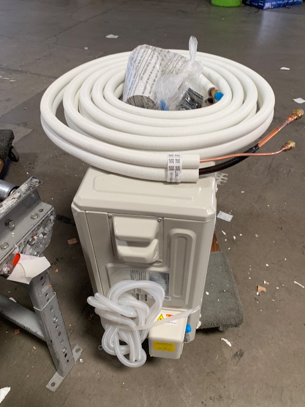 Photo 1 of ***************THIS IS ONLY THE OUTDOOR UNIT****************

MRCOOL DIY 18k BTU 22 SEER Ductless Mini Split AC & Heat Pump 4th Generation - Energy Star 240v with Line Set Cover & 1 YR Labor Warranty