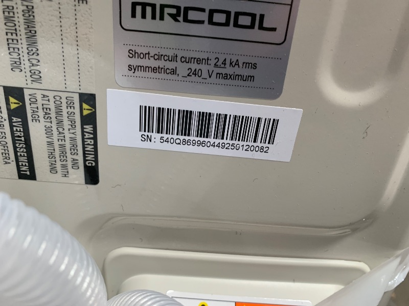 Photo 1 of ***************THIS IS ONLY THE OUTDOOR UNIT****************

MRCOOL DIY 18k BTU 22 SEER Ductless Mini Split AC & Heat Pump 4th Generation - Energy Star 240v with Line Set Cover & 1 YR Labor Warranty