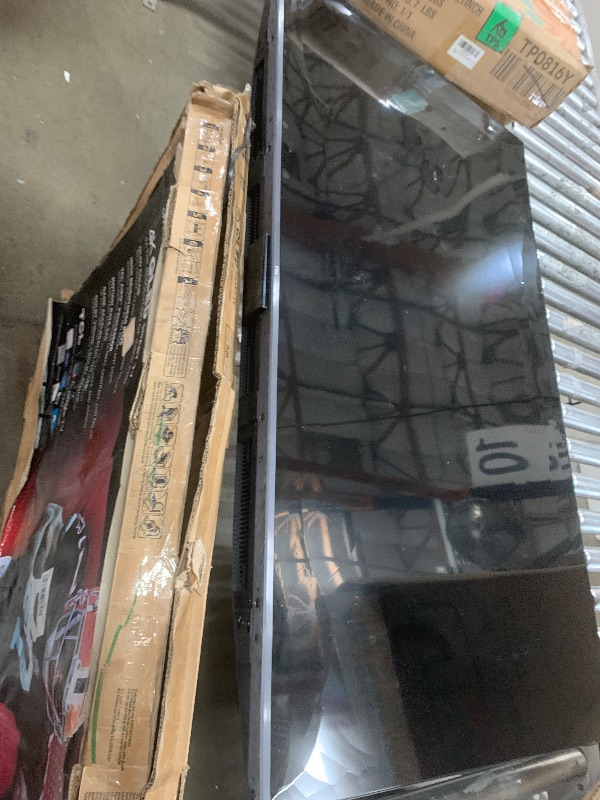 Photo 1 of **************HAVY DAMAGE, NON-FUNCTIONAL, FINAL SALE************************

TCL 55-Inch Q65 QLED 4K UHD Smart TV with Google TV (55Q651G, 2024 Model) Dolby Vision, Dolby Atmos, HDR Pro+, Game Accelerator Enhanced Gaming, Voice Remote, Works with Alexa,