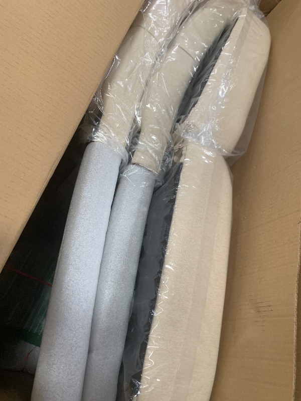 Photo 1 of *****************THIS IS ONLY 2 CHAIRS**************

COLAMY Button Tufted Dining Chairs Set of 6, Accent Parsons Diner Chair Upholstered Fabric Dining Room Chairs Stylish Kitchen Chairs with Solid Wood Legs and Padded Seat - Dark Beige