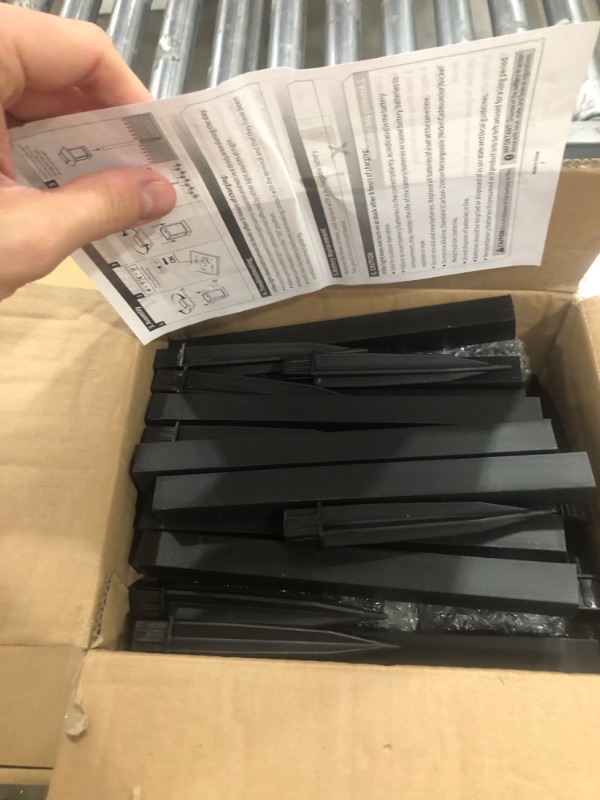 Photo 1 of 12 Pack of Solar Pathway Lights