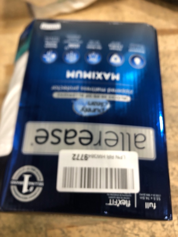 Photo 1 of AllerEase Waterproof Mattress Protector, Maximum Allergy Mattress Protector, Full Zippered Mattress Cover