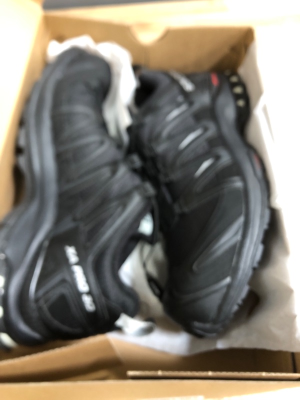 Photo 1 of Salomon Women's XA PRO 3D V7 GORE-TEX Trail Running Shoes for Women, Black / Black / Mineral Grey, 9.5