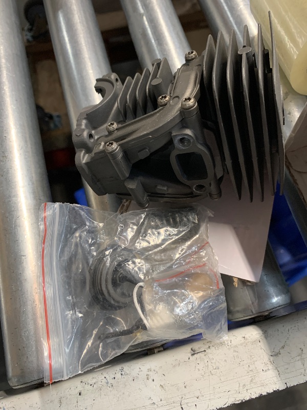 Photo 1 of ***(NO RETURNS OR REFUNDS/ FOR PARTS ONLY/NOT A COMPLETE SET)***
Mtanlo 41mm Cylinder Gasket Kit 5047351-01 for Husqvarna 435 435E 440E 440 II Chainsaw, Cylinder, Piston, Ring, Pin, Circlip, Cylinder Bolt, Fuel Cap, Fuel Filter, Spark Plug, Carb Gasket