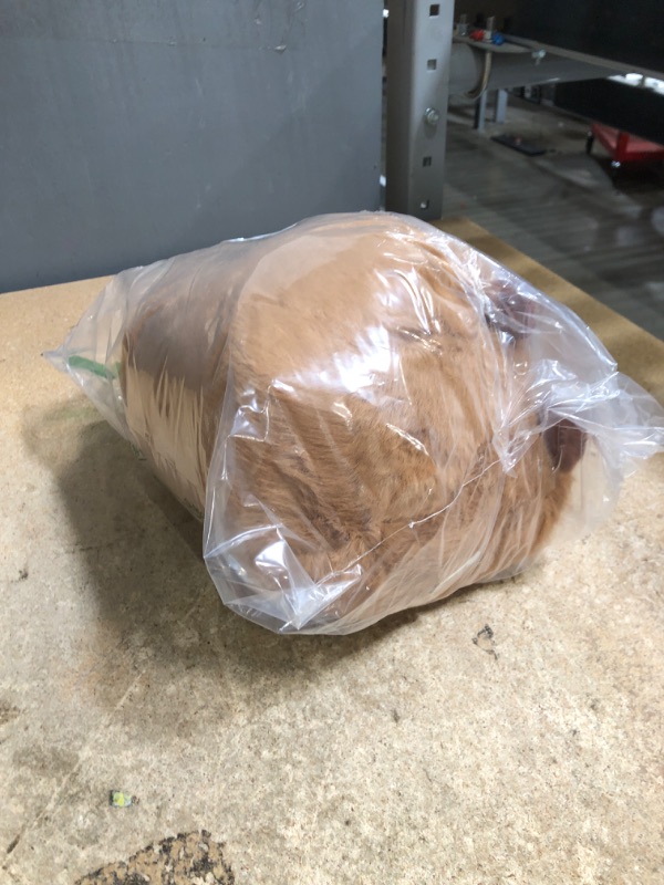 Photo 1 of Simgoing 13 Inch Capybara Stuffed Animals Capybara Plush Toy Soft and Comfortable Brown Doll Pillow for Girls and Boys, Home Decoration, Birthday Gift(Snot)