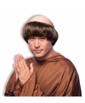 Photo 1 of  `BROWN COSTUME WITH WIG AND CROSS NECKLACE L**SIMILAR TO PHOTO**