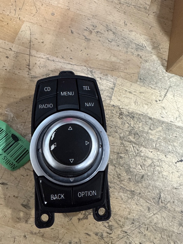 Photo 1 of 9206444 Multimedia Switch Controller Joystick - Compatible with BMW 5 7 X3 Series F07 F10 F11 F01 F02 F03 F04 F25 Hybrid 2007-2017 - Replaces OEM Part Numbers 65829206446, 65829212451