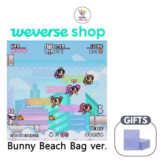 Photo 1 of (RANDOM) Newjeans 2nd Ep 'get up' Bunny Beach Bag Ver.

