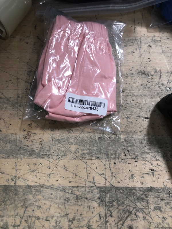 Photo 1 of ***,ISSING BLACK SHORTS*** URATOT Women's Cotton Gym Yoga Summer Running Active Dance Elastic Shorts, Pack of 2 - Black, Pink 