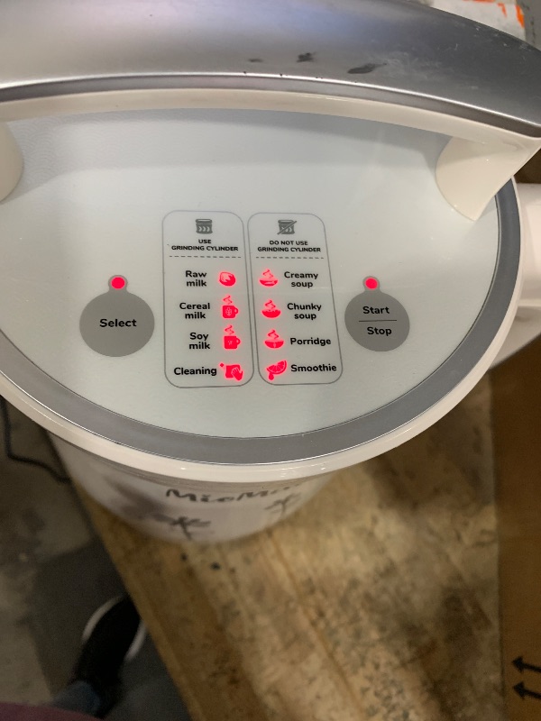 Photo 1 of *NO INSTRUCTIONS* MioMat 8in1 Plant Based Milk Maker | Make 40oz of Natural Almond Milk, Soy Milk, Oat Milk, Coconut Milk, and more ... + soups, porridges, smoothies, purées... | Automatically, at the touch of a button