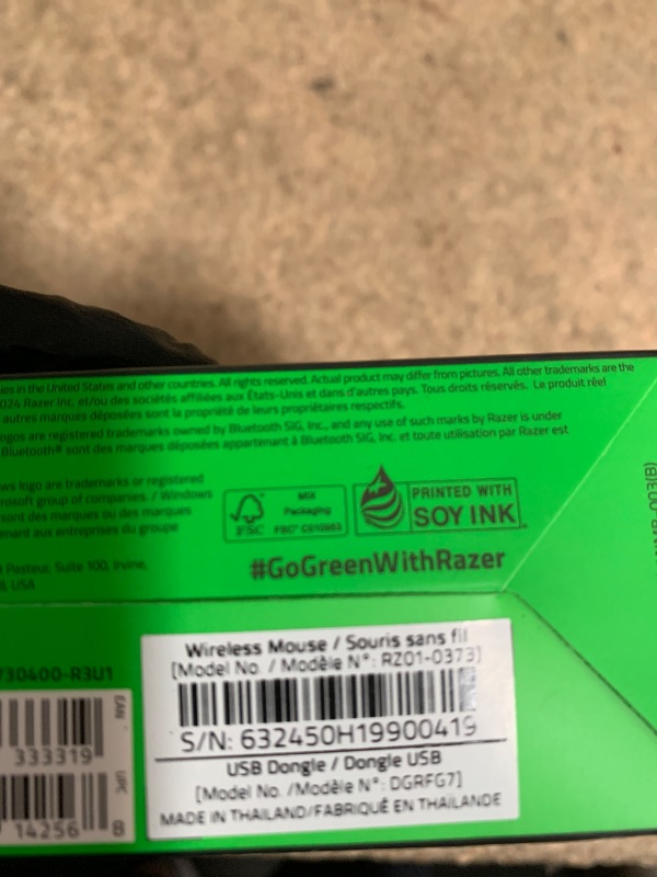 Photo 1 of Razer Orochi V2 Mobile Wireless Gaming Mouse: Ultra Lightweight - 2 Wireless Modes - Up to 950hrs Battery Life - Mechanical Mouse Switches - 5G Advanced 18K DPI Optical Sensor - White