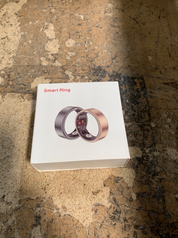 Photo 1 of 2025 Upgrade Smart Ring Health Tracker for Men Women - IP68 Waterproof Fitness Ring with Sleep Tracker/Heart Rate/Blood Oxygen/Steps/Distance/Calories,Air Shutter,Charging case Up to 7-Day, Silver #8