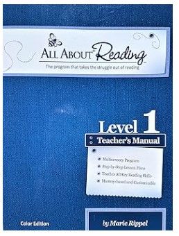 Photo 1 of All About Reading Level 1 Teachers Manual 