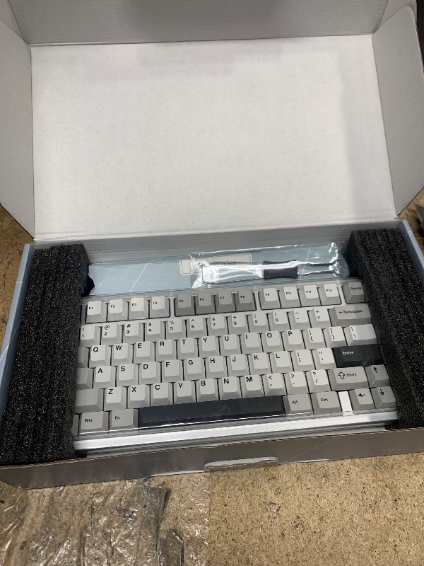 Photo 1 of Womier RD75 Pro 75% Keyboard, Quick Release Wireless Aluminum Gaming Keyboard, QMK/VIA Tri-Mode Mechanical Key Board Custom Hot Swappable with RGB Creamy for Windows/Mac/PC - Silver