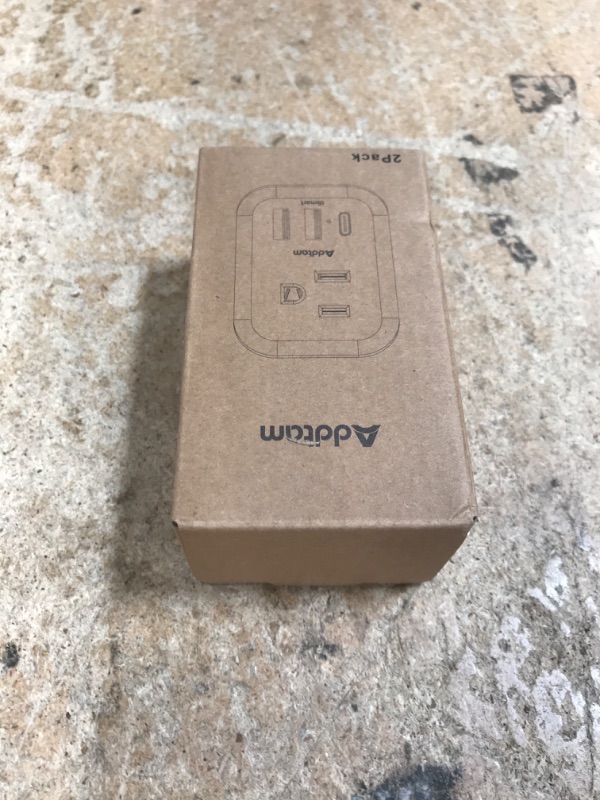 Photo 1 of 2 Pack European International Power Plug Adapter with 3 Outlets 3 USB Charging Ports(1 USB C), Travel Essentials to Italy,Greece,Israel,France, Spain (Type C)