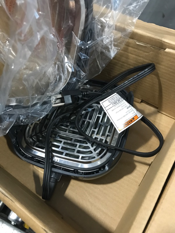 Photo 1 of (used) 
Ninja Crispi Air Fryer, Microwave, Freezer & Dishwasher Safe, Non Toxic Glass Portable Cooking System