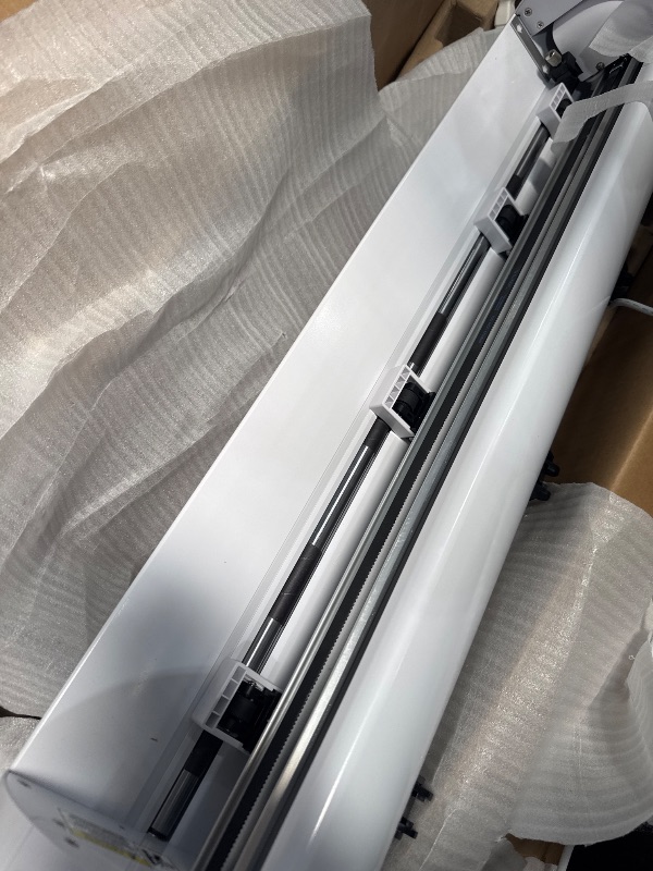 Photo 1 of *POWERS ON* Siser Romeo High-Definition Cutter - 24" Professional Cutting Machine for Vinyl, Paper, and More – WiFi Compatible with Windows & Mac - Includes Leonardo Design Studio Software, Roll Holder Accessory