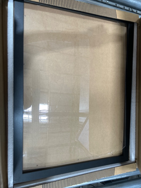 Photo 1 of Americanflat 18x24 Poster Frame with Polished Plexiglass - Black Picture Frame - Wide Photo Frames Made of Engineered Wood for Vertical or Horizontal Wall Display - Epic Collection - Black