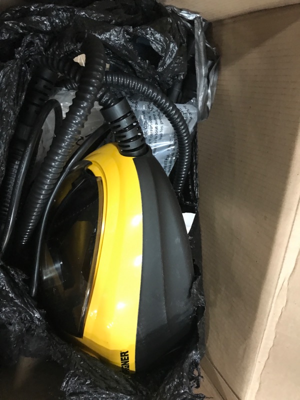 Photo 1 of ***(FOR PARTS ONLY/ NON FUNCTIONAL)***
Wagner Spraytech 0282014 915e On-Demand Steam Cleaner & Wallpaper Removal, Multipurpose Power Steamer, 18 Attachments Included (Some Pieces Included in Storage Compartment) For Floor