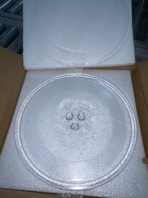 Photo 1 of 12" Microwave Replacement Turntables, Microwave Glass Plate Compatible with Replacement Part of W11367904/ W10337247/ AP6892124/ W11335034/ WPW10337247 etc – Dishwasher Safe