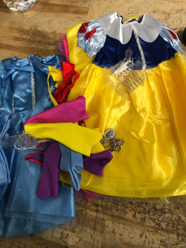 Photo 1 of 18 inch Doll Clothes Accessories - 6Pcs Different Princess Costume Dress
