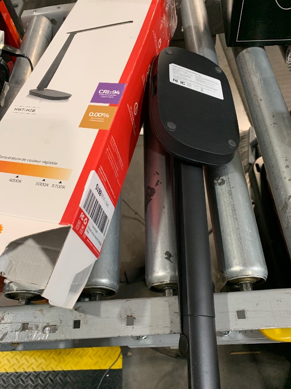 Photo 1 of (missing power cord) Honeywell Sunturalux™ LED Desk Lamp Dimmable Desk Light with USB A+C Dual Charging Port Eye-Caring Foldable Table Lamp 