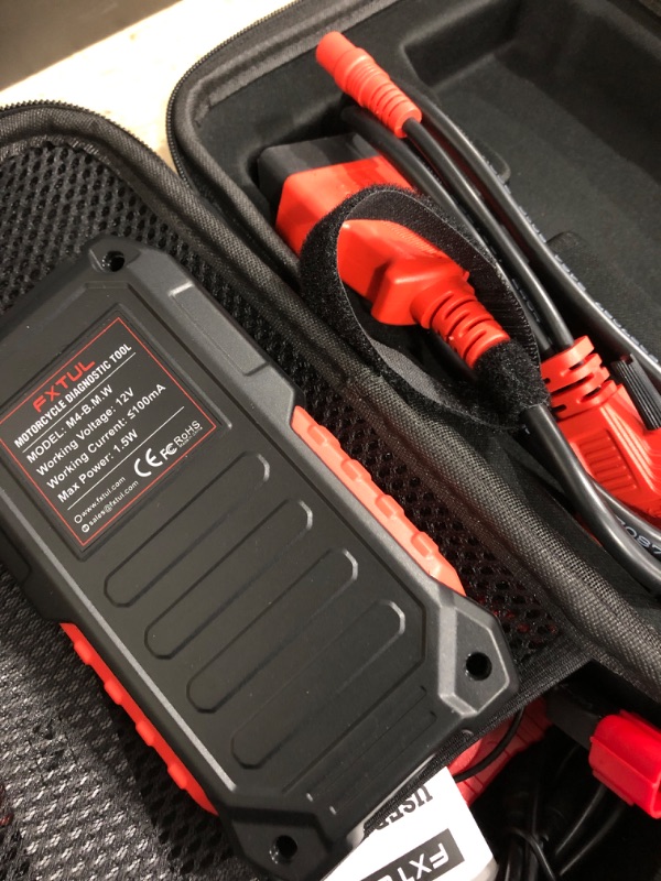 Photo 1 of Motorcycle Diagnostic Tool,M4 Motorcycle Diagnostic Scan Tool,Multi-System Diagnostics Code Readers & Scan Tools Compatible for BMW-10P Special with Oil Service Reset,ECM,ABS,BCM,IM-MO,17 Languages