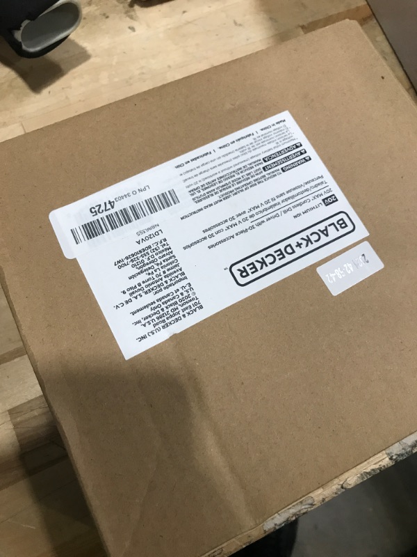 Photo 1 of BLACK+DECKER 20V MAX POWERECONNECT Cordless Drill/Driver + 30 Piece Bits and Drivers Kit (LD120VA)